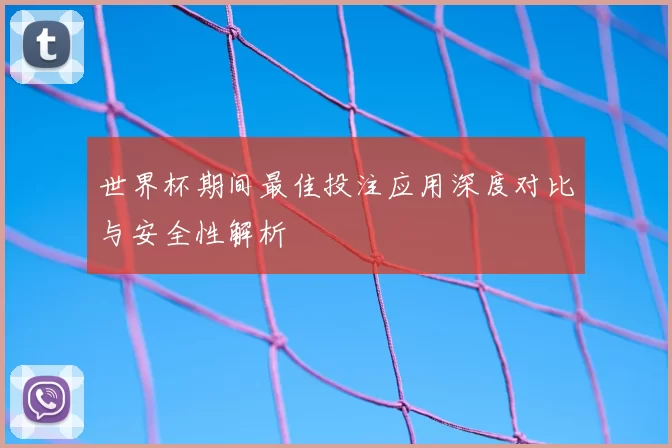 世界杯期间最佳投注应用深度对比与安全性解析