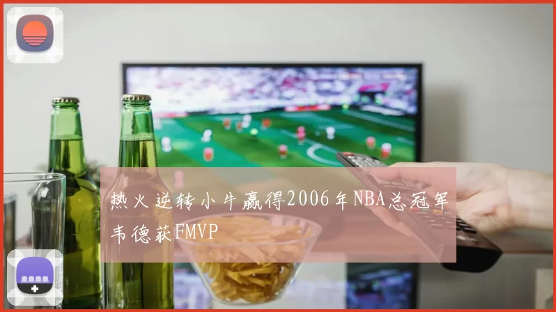 热火逆转小牛赢得2006年NBA总冠军韦德获FMVP
