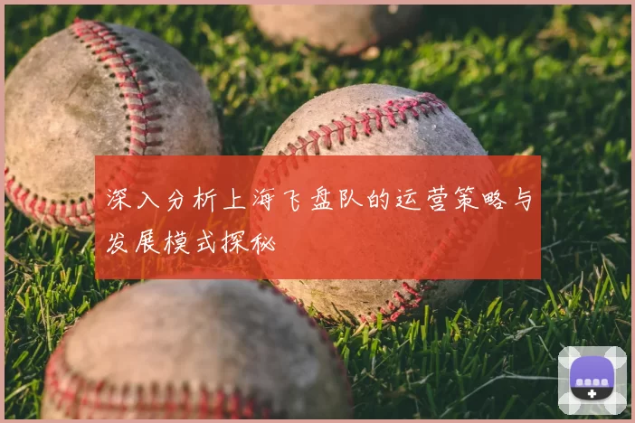 深入分析上海飞盘队的运营策略与发展模式探秘