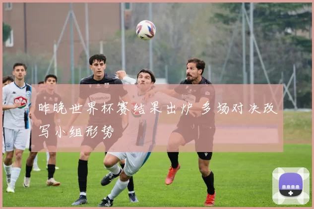 昨晚世界杯赛结果出炉 多场对决改写小组形势